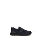 Blue Calf Leather Bos Taurus Athletic Sneakers