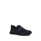 Blue Calf Leather Bos Taurus Athletic Sneakers
