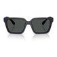 Blue Injected Sunglasses