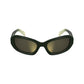 Brown Injected Sunglasses