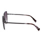 Gray Metal Sunglasses