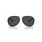 Black Metal Sunglasses