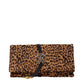 Brown Horsehair Clutch Bag