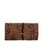 Brown Horsehair Clutch Bag