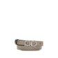 Gray Calf Leather Bos Taurus Regular Belt