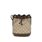 Beige Fabric Handbag