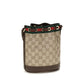 Beige Fabric Handbag