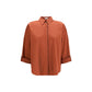 Brown Cotton Shirt
