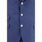 Blue Wool Oves Aries Two-Piece Suit