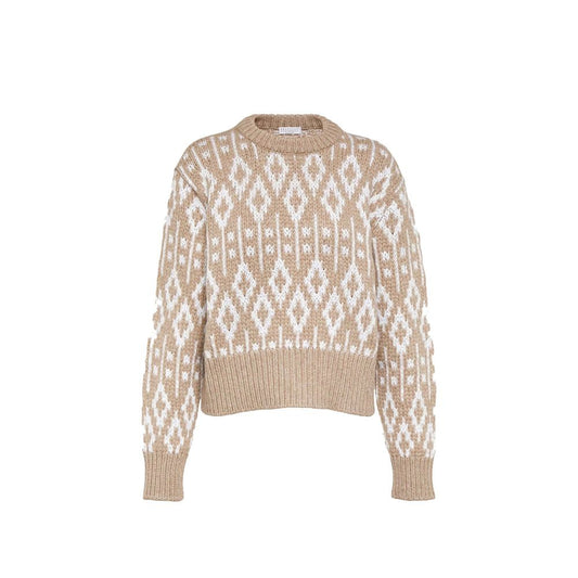 Brown Cashmere Sweatshirt