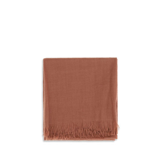 Orange Cashmere Scarf