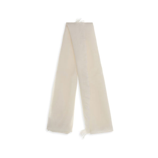 White Cashmere Scarf