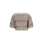 Beige Cotton Cardigan