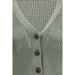 Bicolor Cotton Cardigan