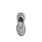 Gray Polyethylene Athletic Sneakers