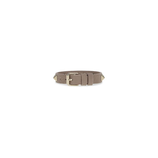 Gray Calf Leather Bos Taurus Bracelet