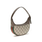 Beige Fabric Handbag