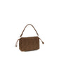Brown Raffia Shoulder Bag