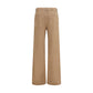 Beige Cotton Jeans Denim
