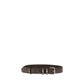 Brown Suede Leather Regular Belt