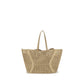 Beige Raffia Handbag