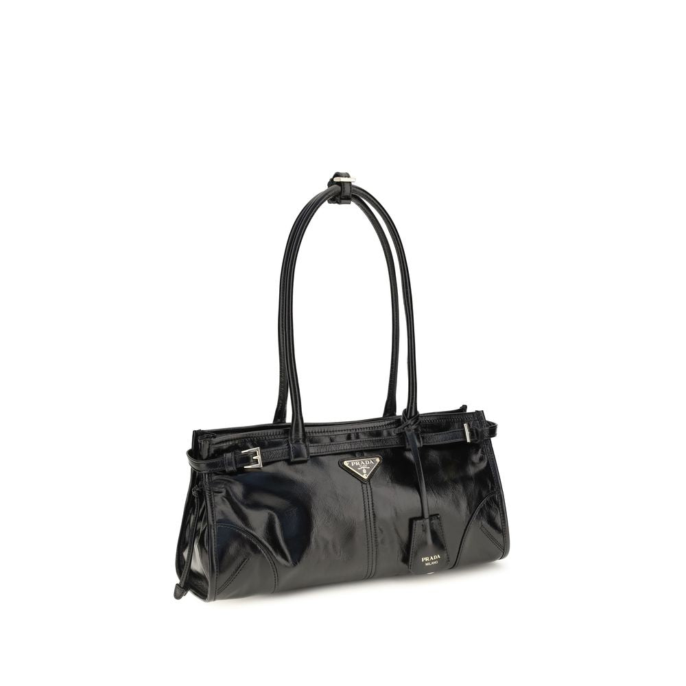 Black Calf Leather Bos Taurus Handbag