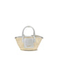 Beige Raffia Handbag
