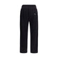 Black Cotton Joggers (Workout Pants)
