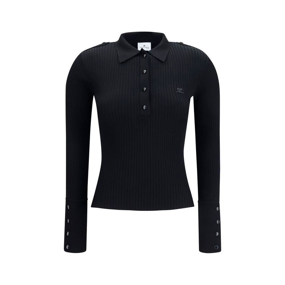Black Viscose Dress Shirt