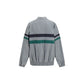 Gray Polyester Shell Jacket