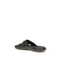 Black Rubber Sandals