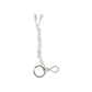 White Recycled Polyamide Keychain
