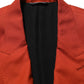 Red Cashmere Single Breasted Blazer Jacket