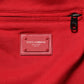Red DG Logo Cotton Jogger Men Sweatpants Pants