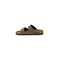Brown Synthetic Slippers