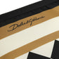 Multicolor Checkered Logo Print Nylon Clutch Borse Bag