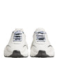 White Silver Daymaster Low Top Men Sneakers Shoes