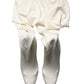 White High Heels Pumps Jersey Tights Shoes