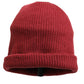 Women Bordeaux Wool Knitted Winter Beanie Capello Hat