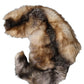 Brown Frost Fox Fur Neck Warmer Winter Scarf