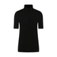 Black Synthetic T-Shirt