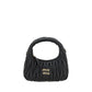 Black Calf Leather Bos Taurus Handbag