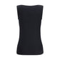Black Modal Sleeveles T-Shirt
