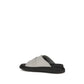 Gray Calf Leather Bos Taurus Platform Sandals
