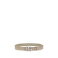 Gray Calf Leather Bos Taurus Regular Belt