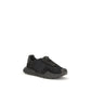 Black Calf Leather Bos Taurus Chunky Sneakers