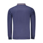 Blue Cotton Men's Polo