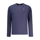 Blue Cotton Men's T-Shirt