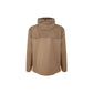 Brown Cotton Shell Jacket