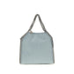 Blue Polyester Handbag